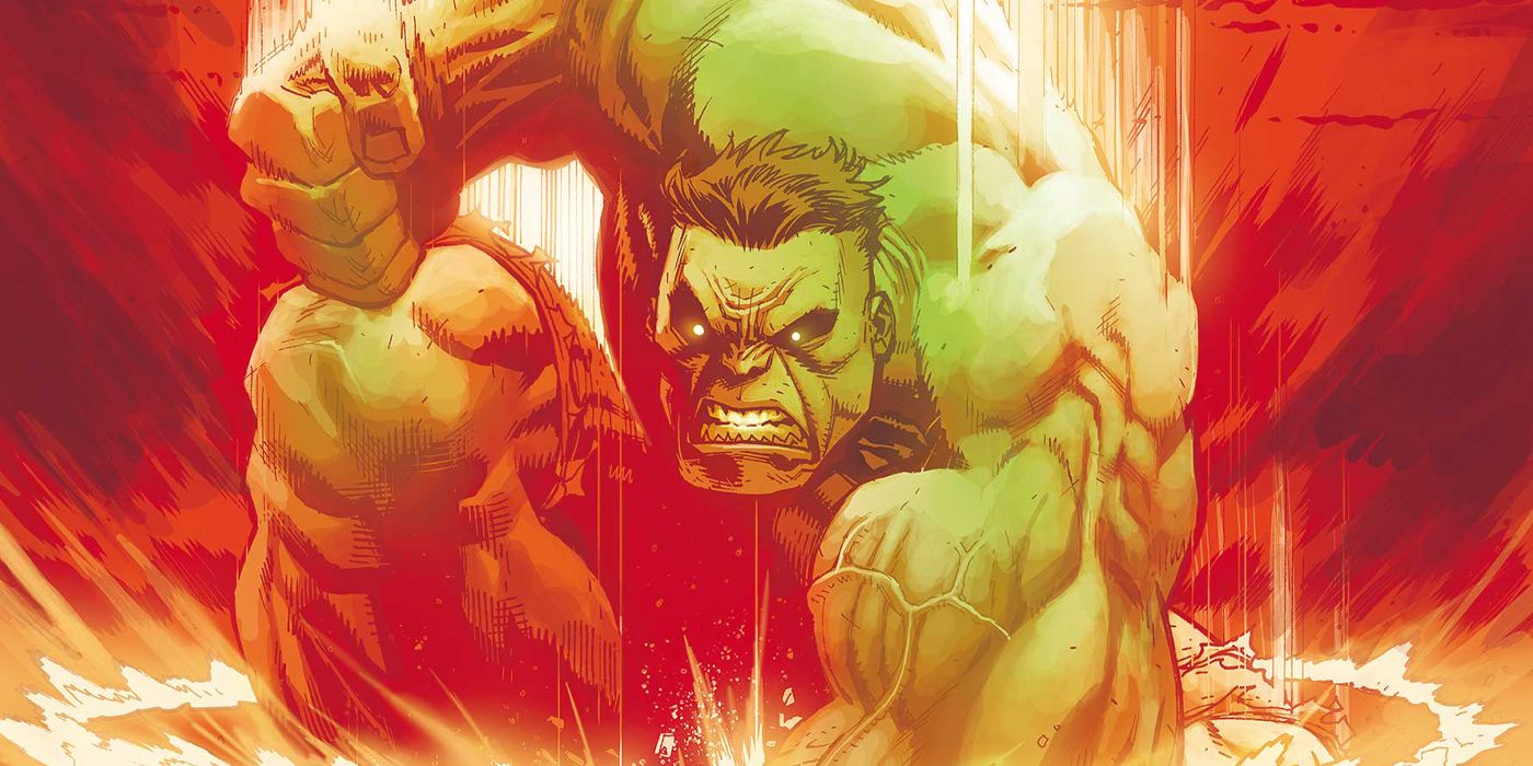Ryan Ottley's cover for Marvel Comics' Hulk #1 written by Donny Cates.