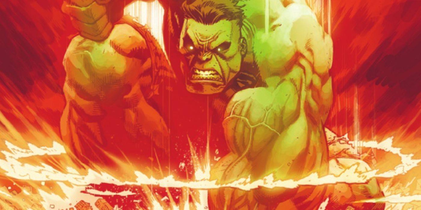 The Hulk explodes with rage in Marvel Comics