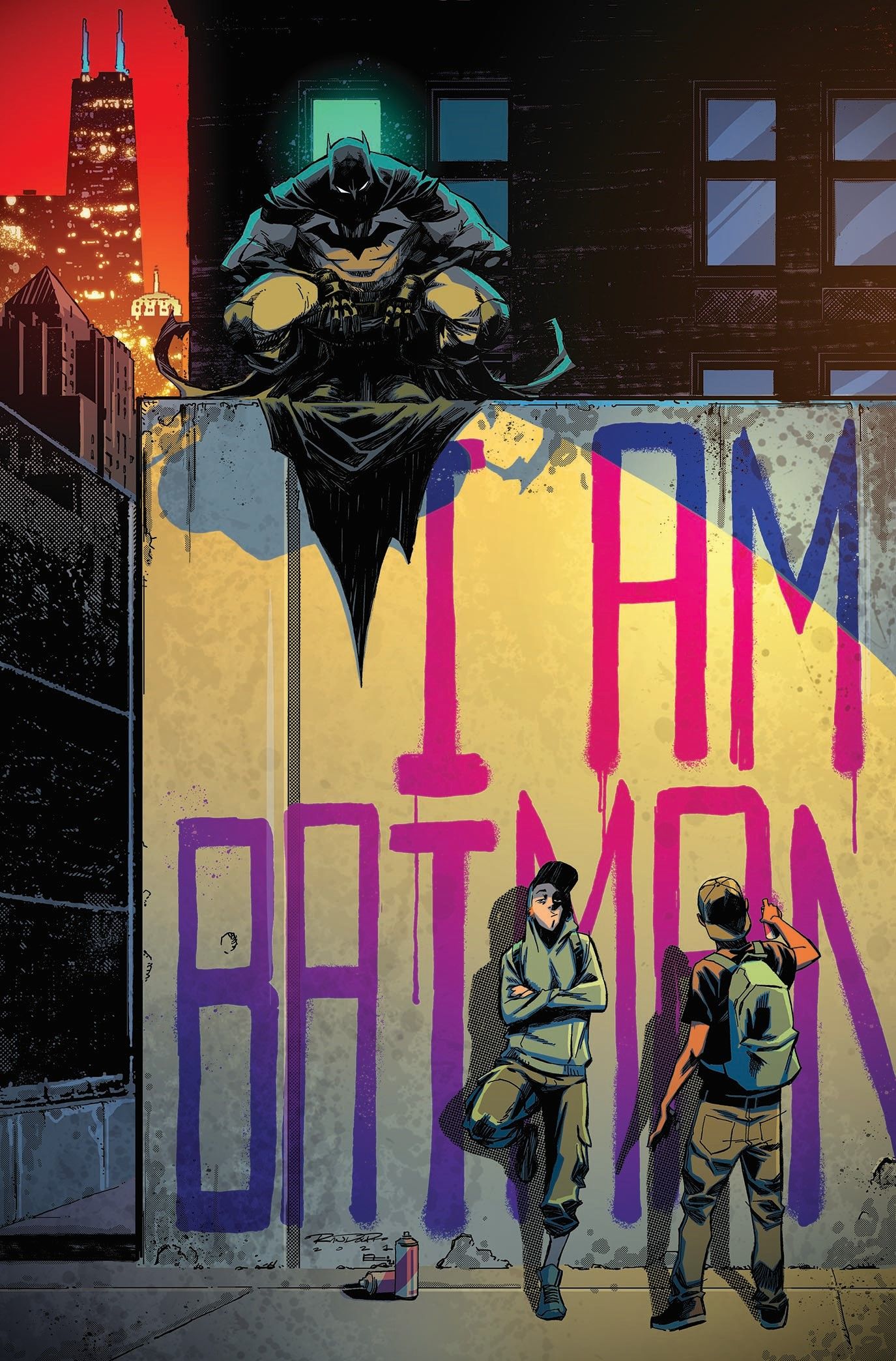 I Am Batman #6 variant cover