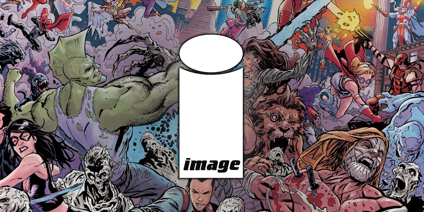 Image Comics logo on top of Crossover 6 by Geoff Shaw