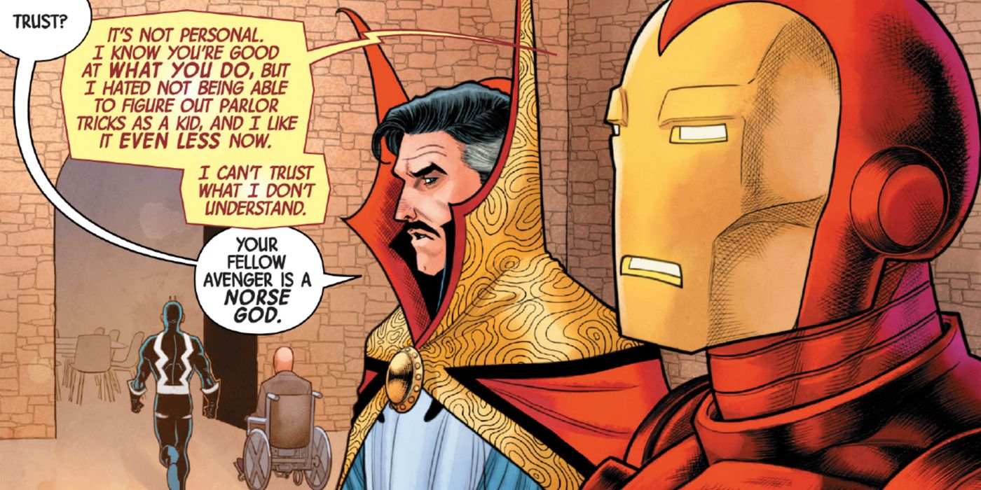 Iron Man Doctor Strange Trust 1