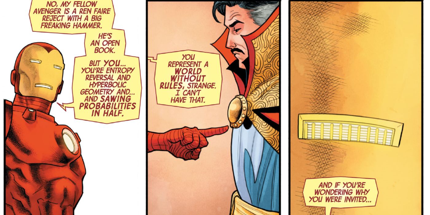 Iron Man Doctor Strange Trust
