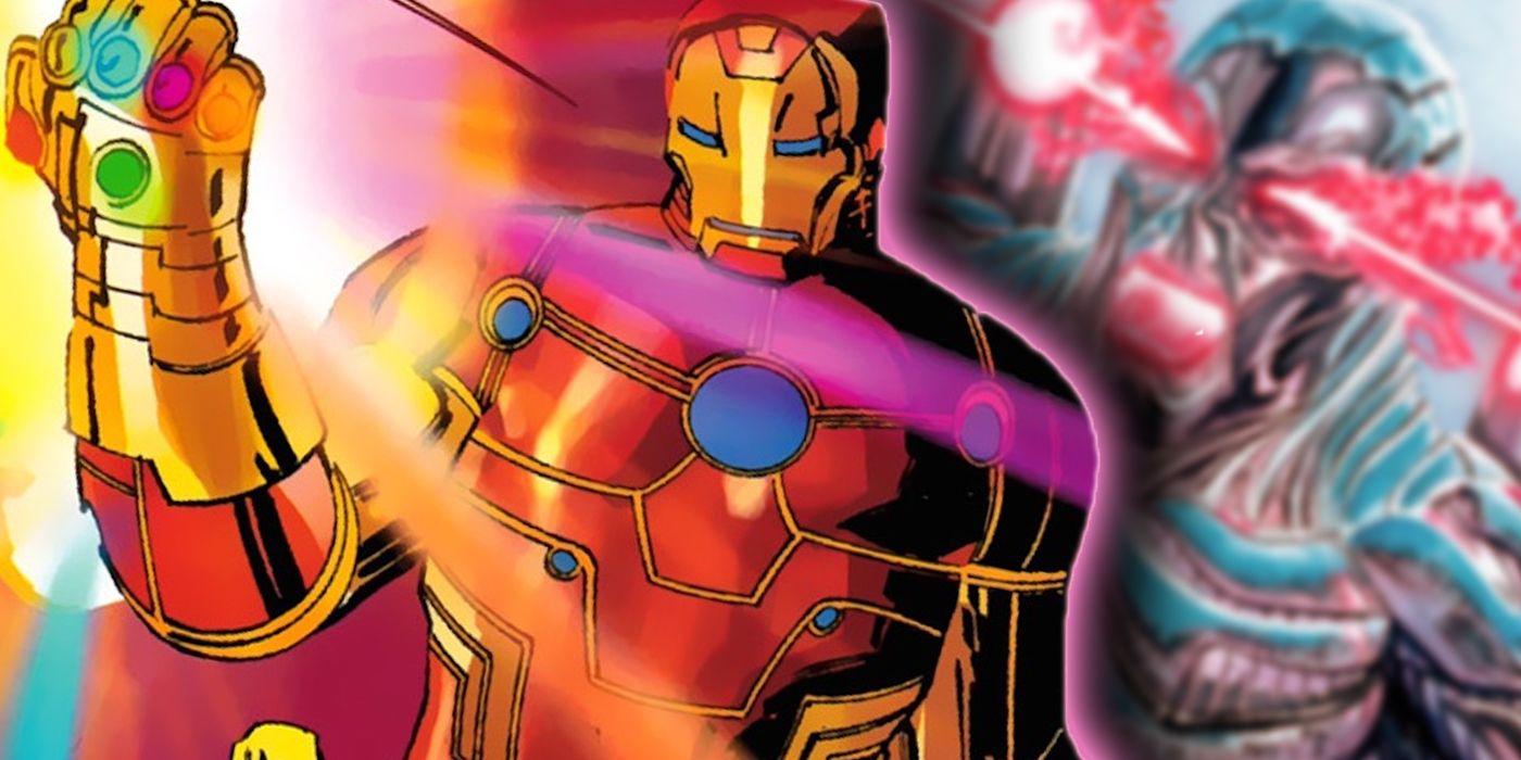 Iron Man God Armor Infinity Gauntlet