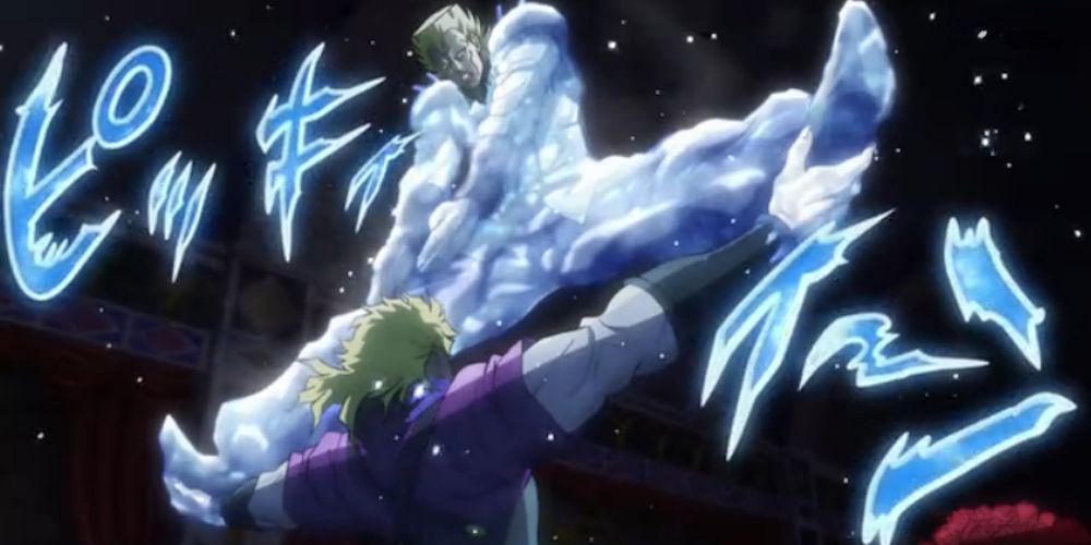 Anime JoJos Bizarre Adventure DIO Vampire Flash Freeze
