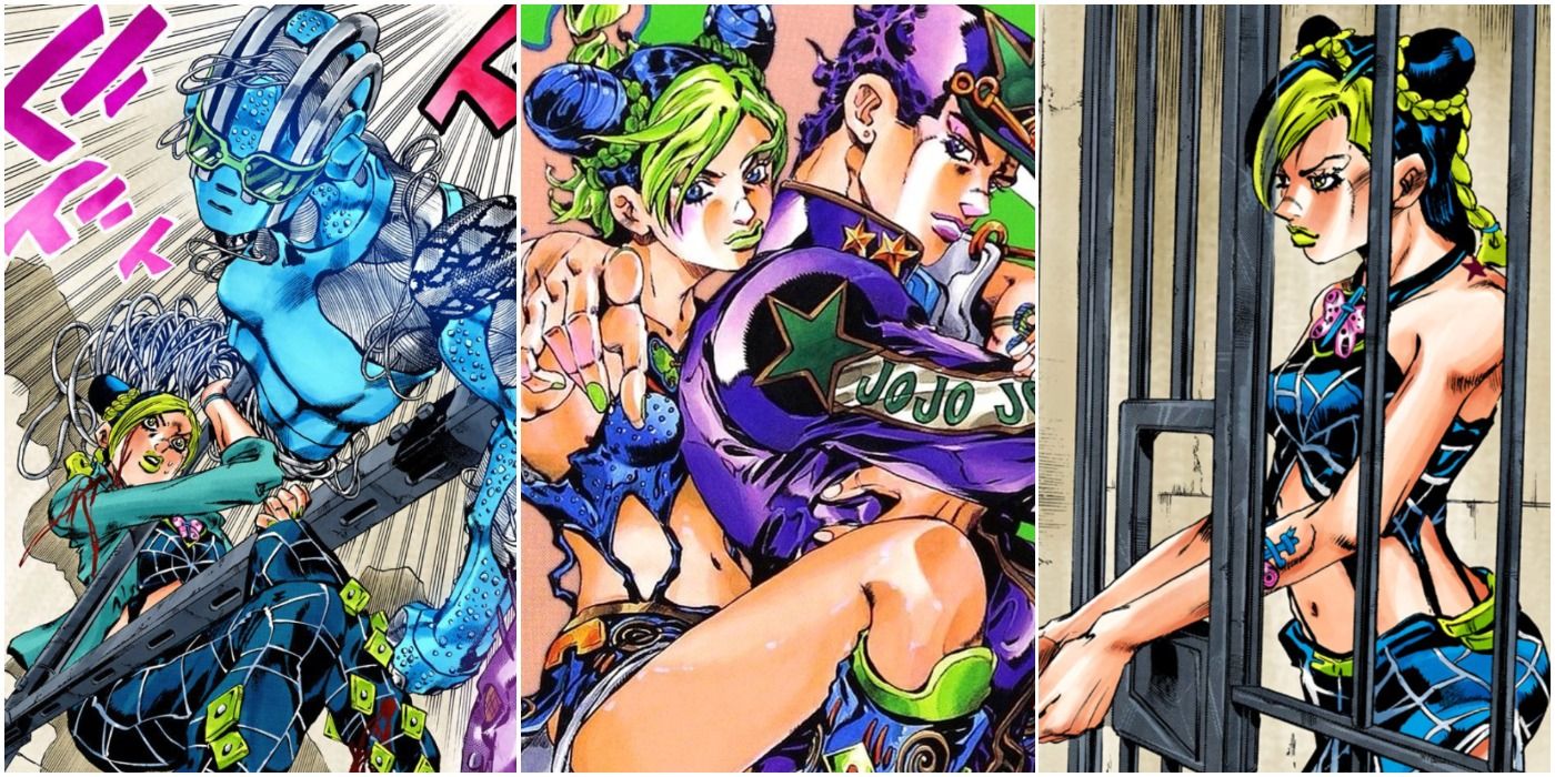 Jolyne Kujo & Stone Free from Stone Ocean Opening