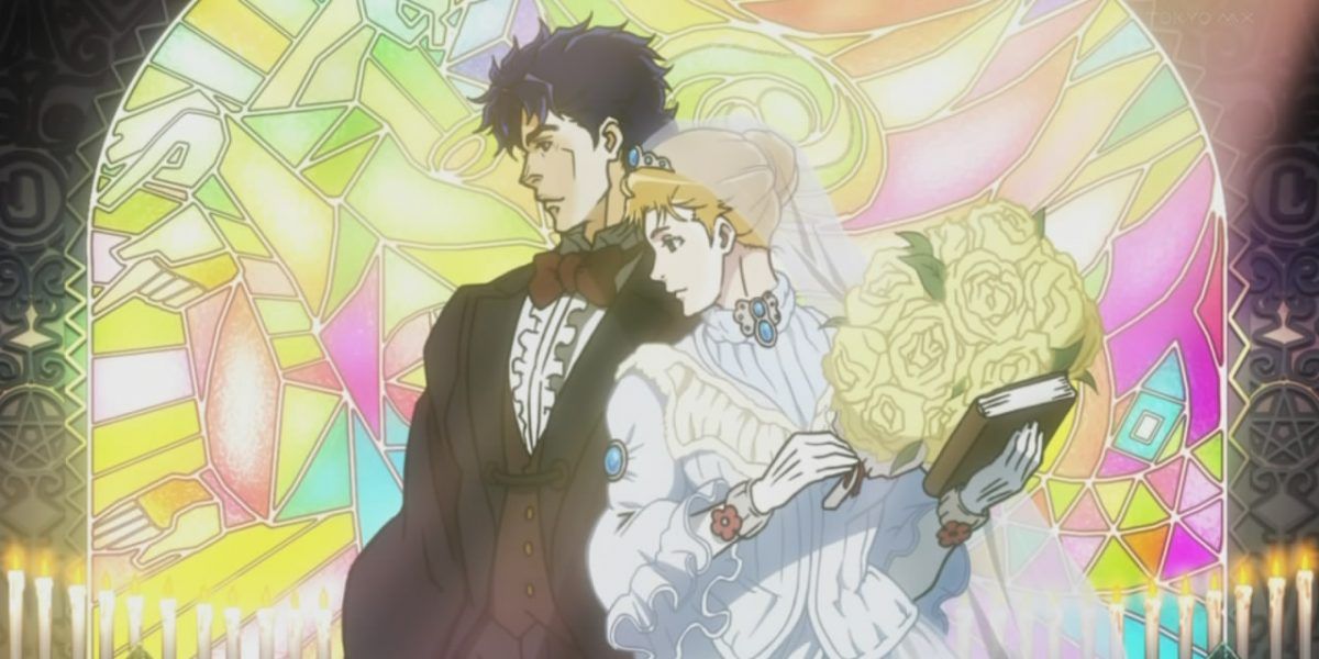 Anime JoJos Bizarre Adventure Phantom Blood Jonathan Erina Wedding