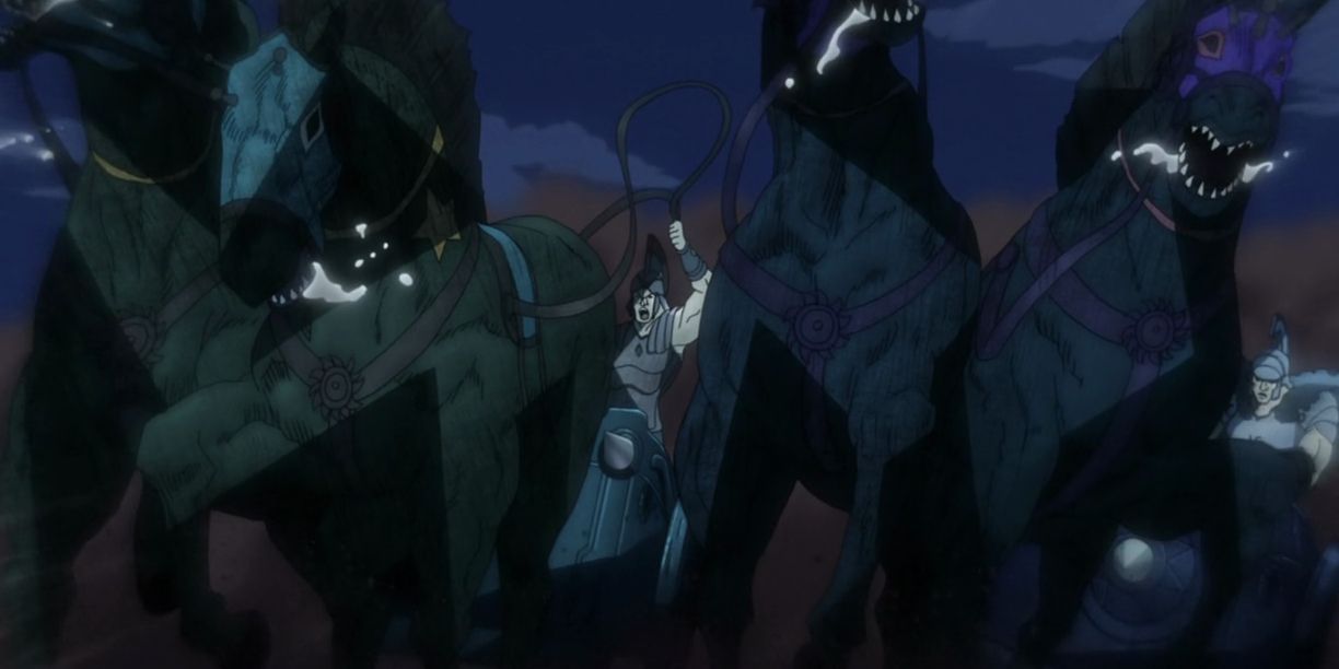 Anime JoJos Bizarre Adventure Vampire Horses