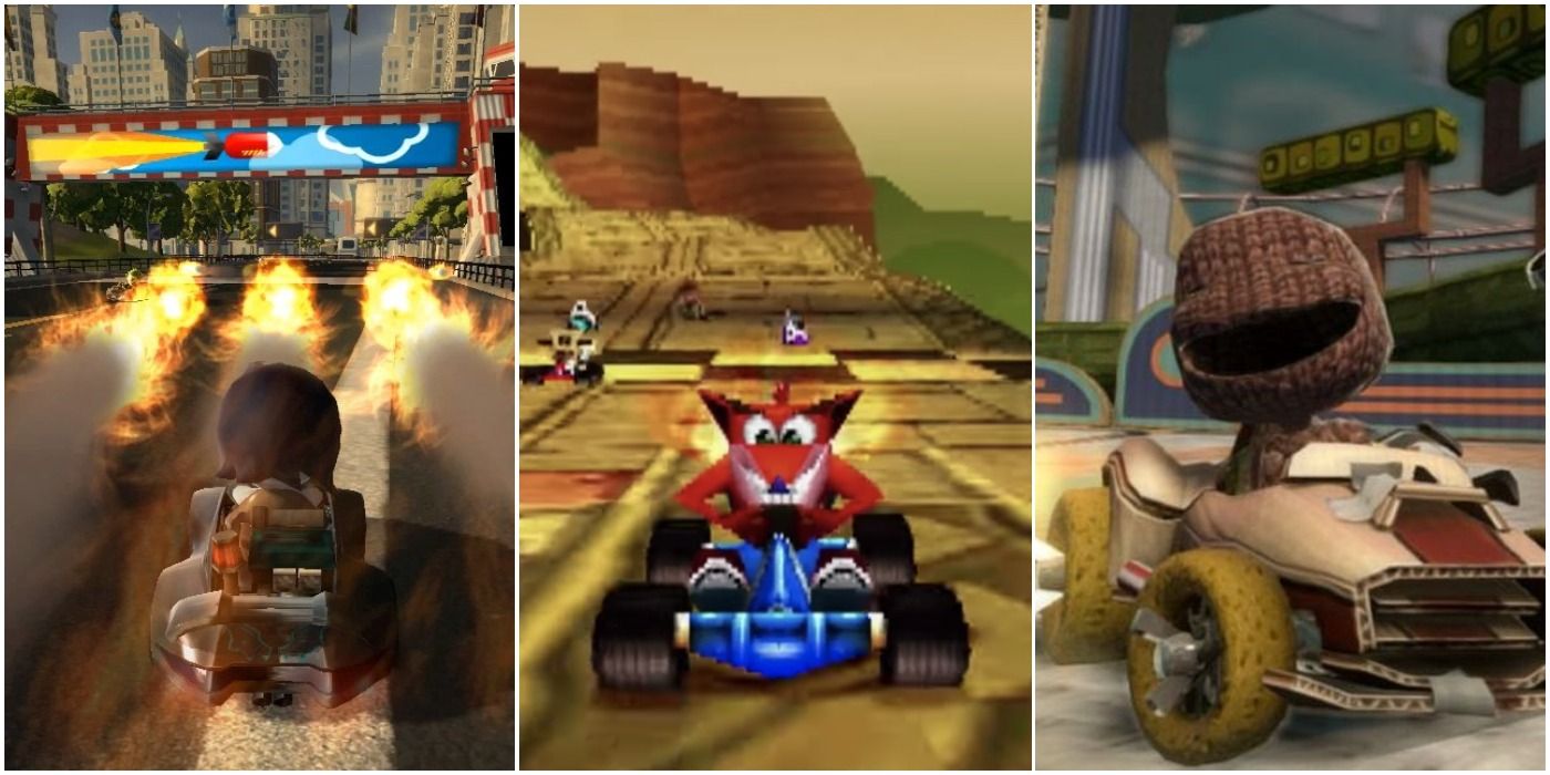 Kart Racing Games Playstation Exclusives