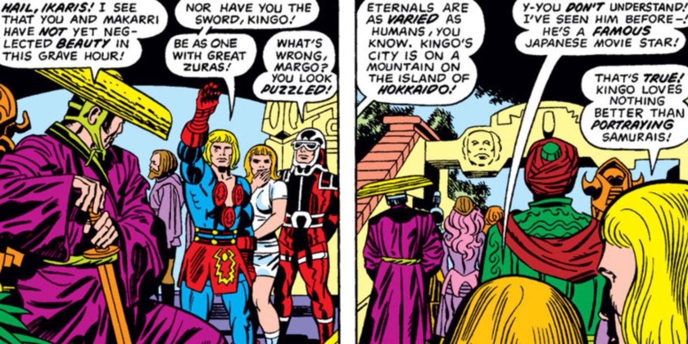 Kingo reunites with Makkari and Ikaris in Marvel comics