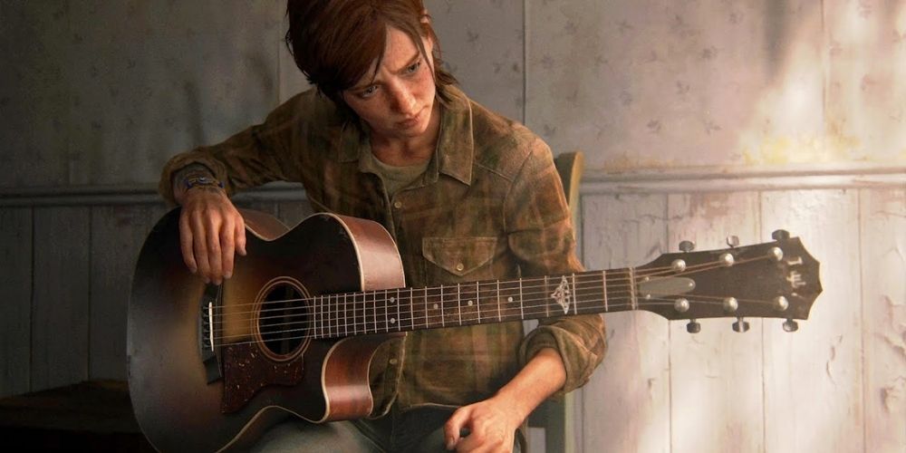 Last of Us 2's ending with Ellie playing the guitar
