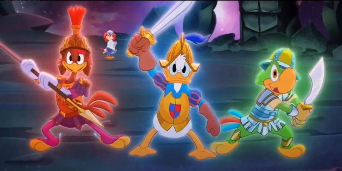 Legend Of Three Caballeros Donald Duck