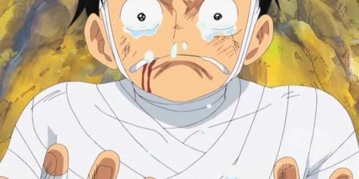 Luffy Crying After Remembering His Friends Are Still Gone