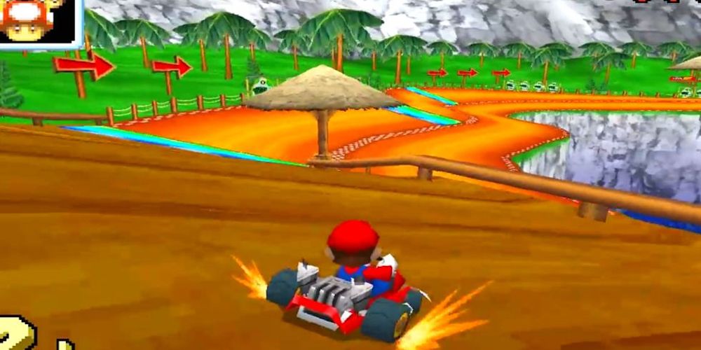 Games Mario Kart DS Race with Mario