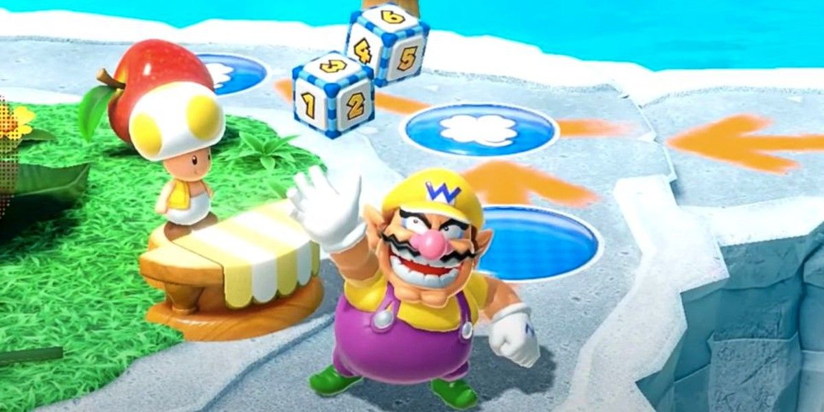 Os dados duplos de Mario Party Superstars