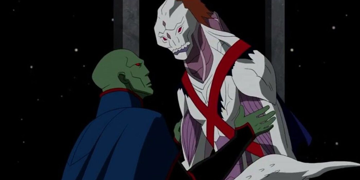 Martian Manhunter and Miss Martian from Young Justice
