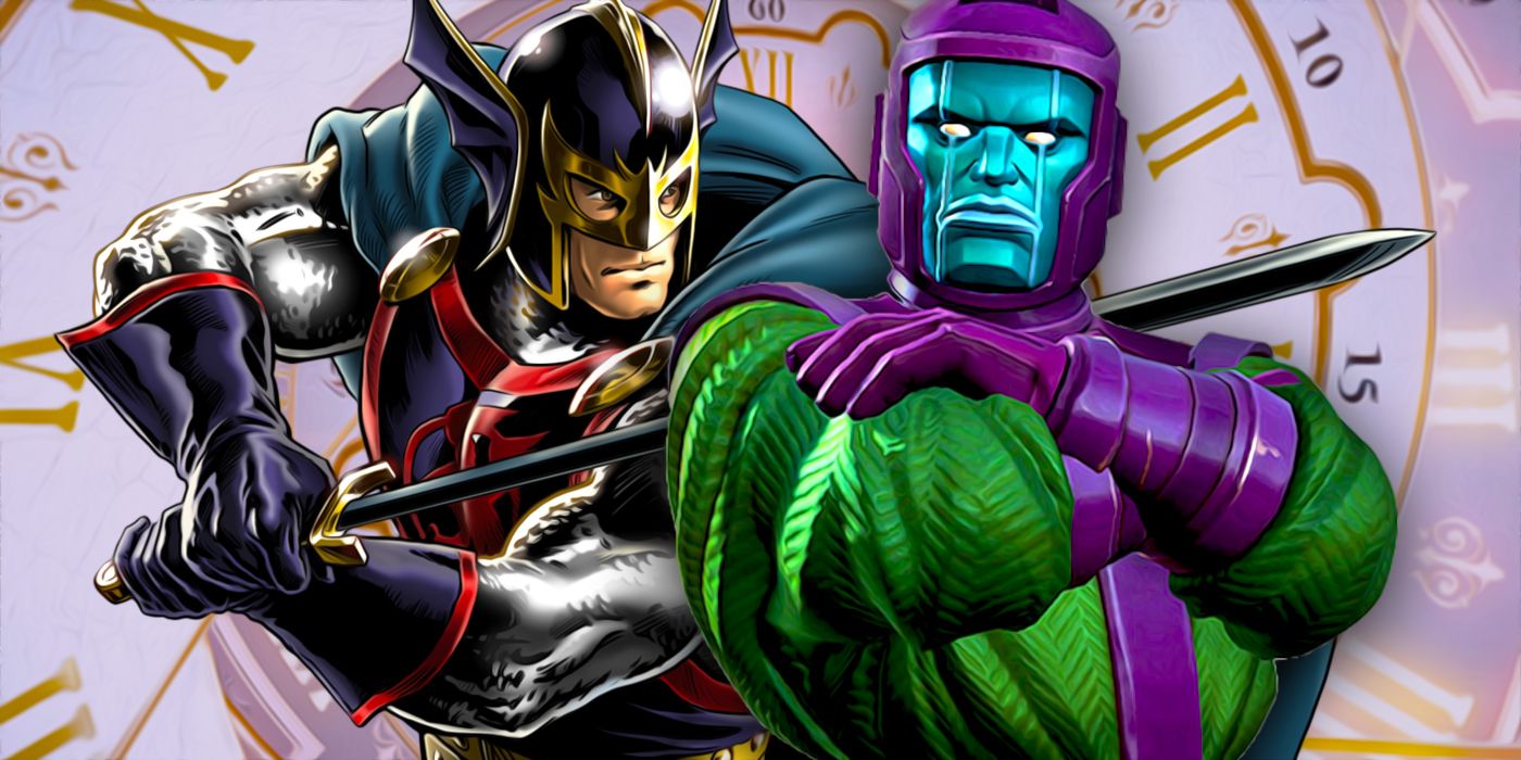 Marvel Eternals Black Knight and Kang the Conqueror