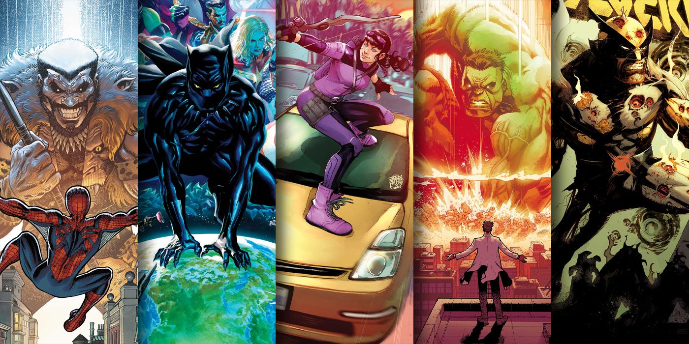 Marvel Comics covers for issues releasing on Nov. 24, 2021.