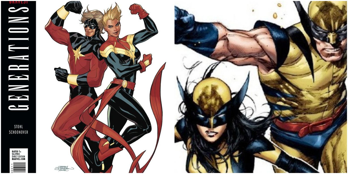 Captain Marvels and Wolverines