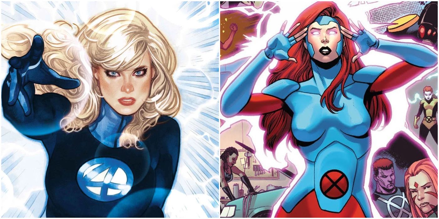 Invisible Woman and Jean Grey