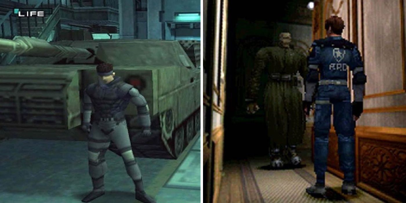 Metal Gear Solid and Resident Evil 2