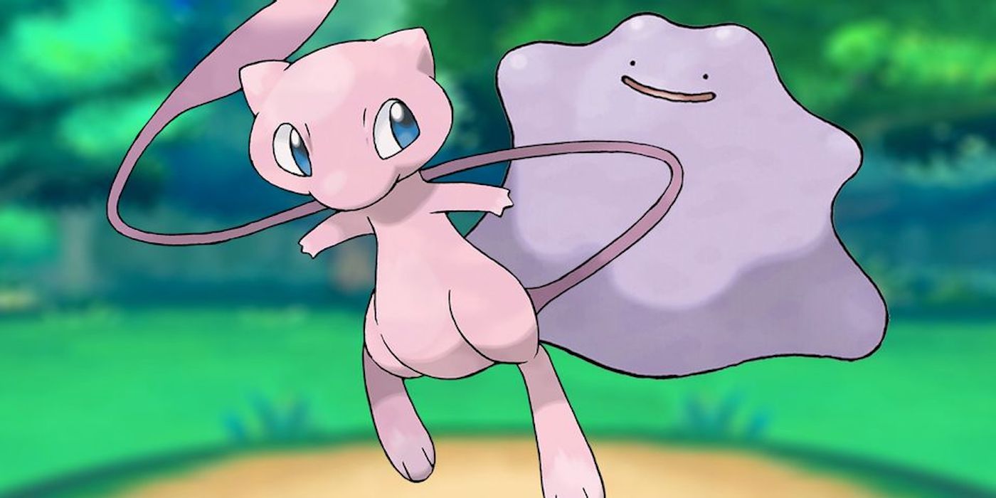 Mew and Ditto from Pokémon