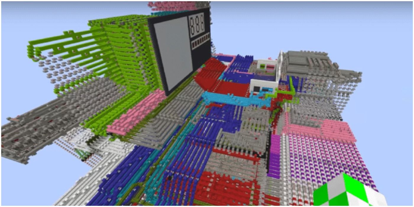 Minecraft Master Builders Quad-Core Redstone Computer v5.0 by legomasta99