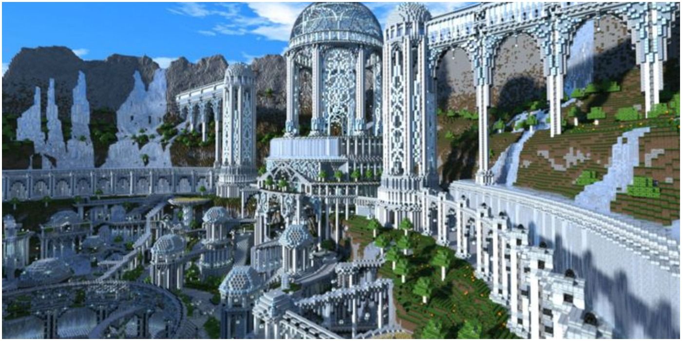 Minecraft Master Builds The City of Adamantis by jamdelaney1