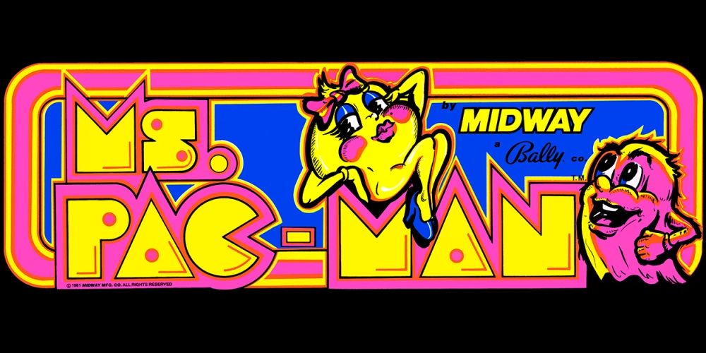 Ms. Pac-Man Arcade art