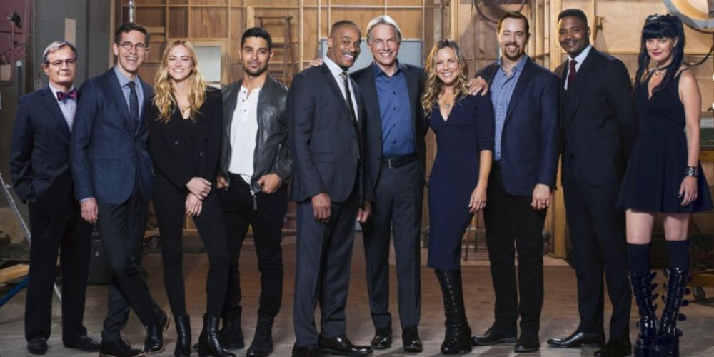 The main cast of NCIS television show