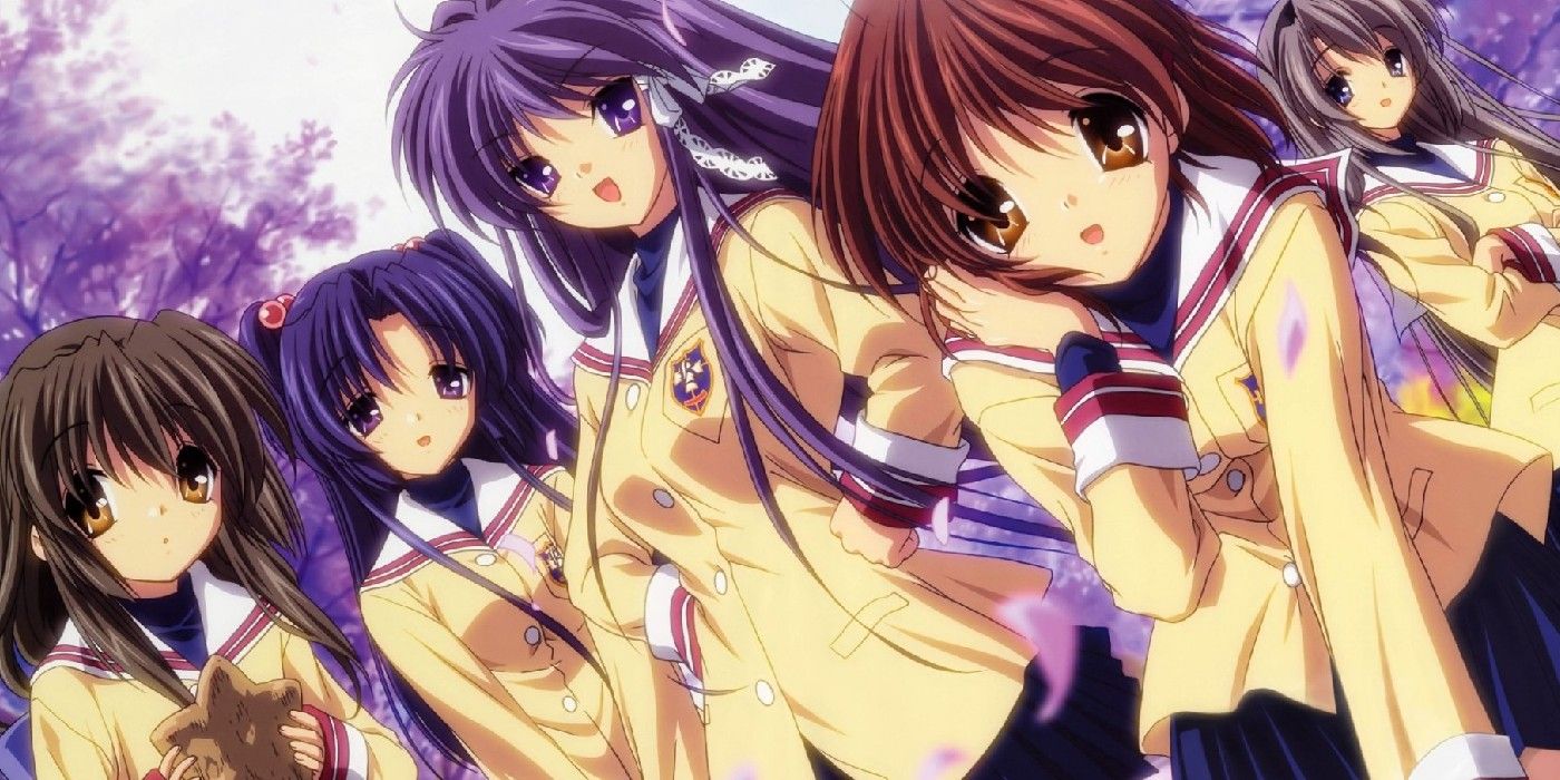 Nagisa And Friends Meet The Player In Clannad