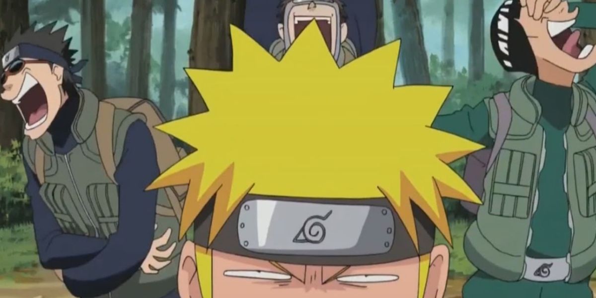 naruto being laughed at