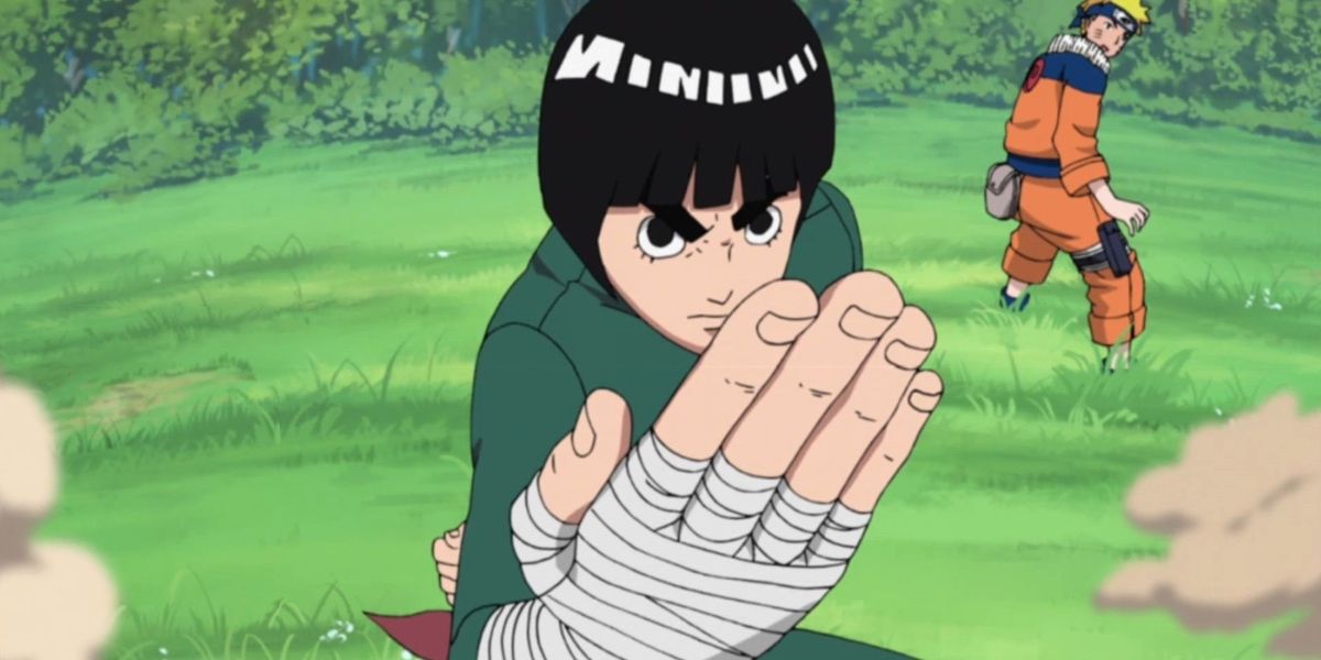 rock lee prepared to fight