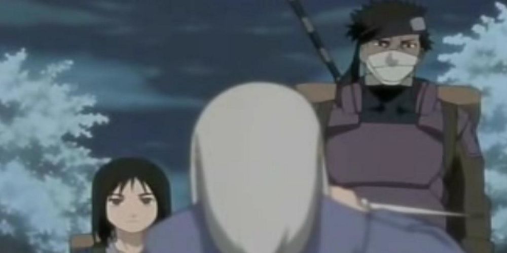 Zabuza, young Haku and Kimimaro in Naruto.