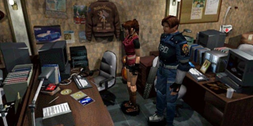 Video Games Nintendo 64 Resident Evil 2 STARS Office