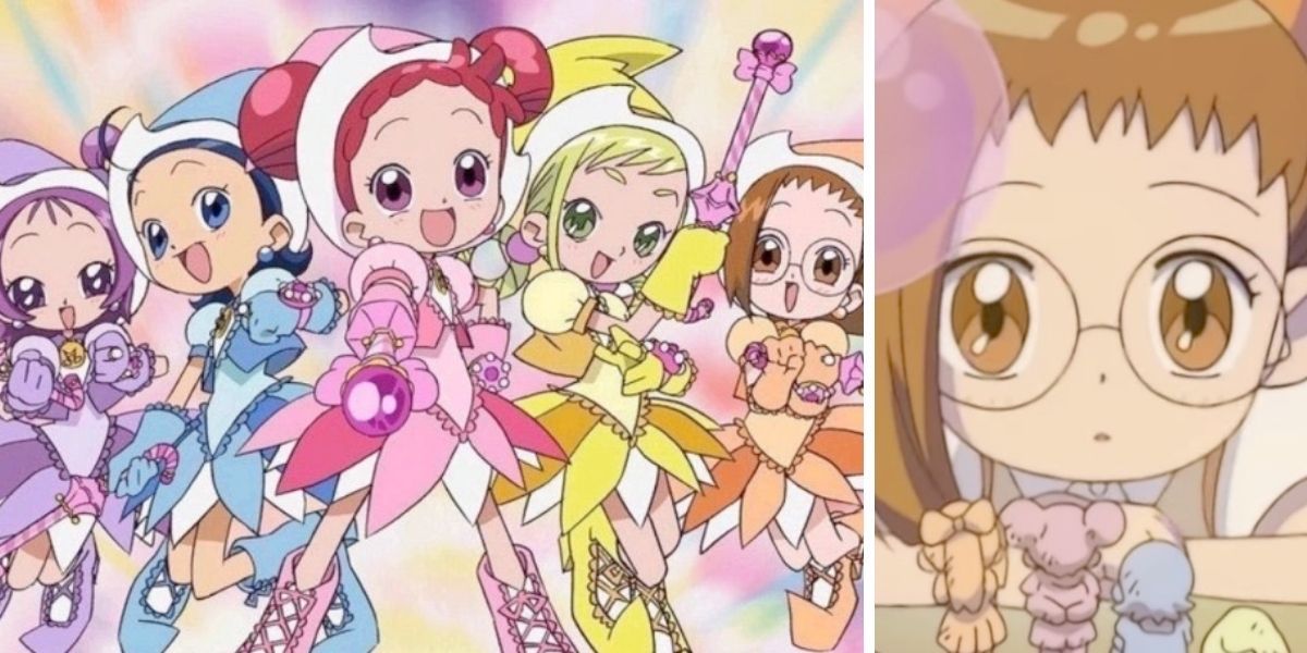 Images feature the characters from Ojamajo Doremi