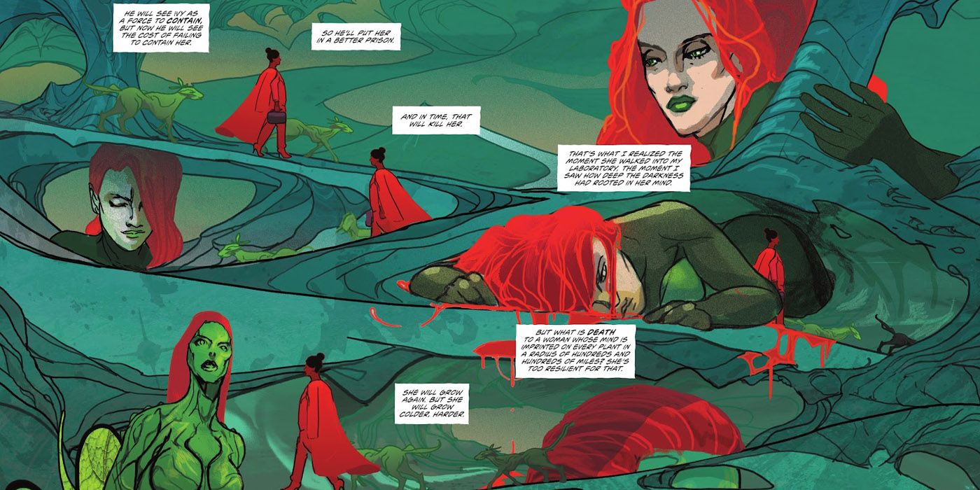 Poison Ivy Speaks with Gotham's Gardener in Batman Secret Files