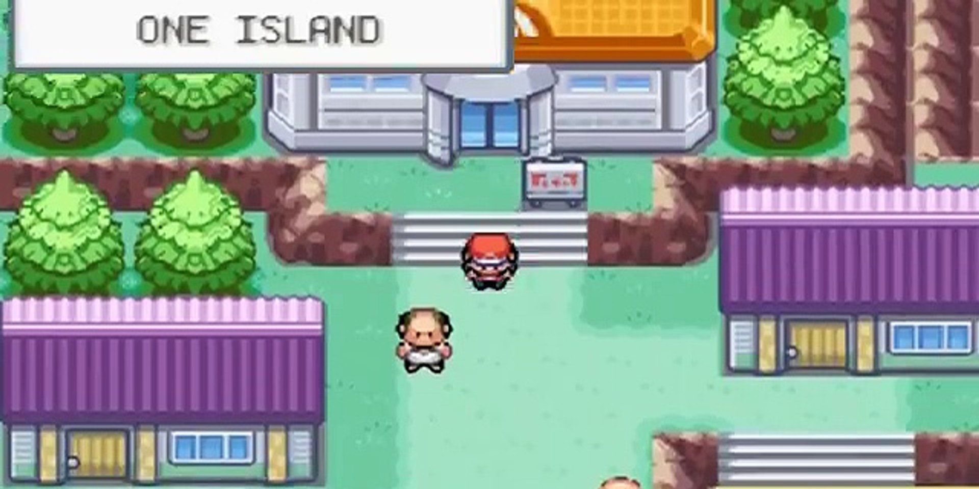 One Island from the Sevii Island In Pokemon Fire Red Leaf Green