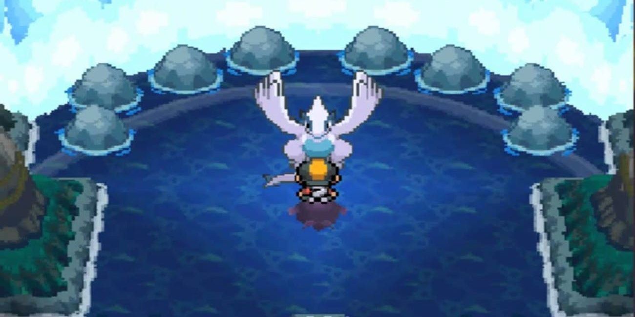 A Player Encountering Lugia In Soul Silver