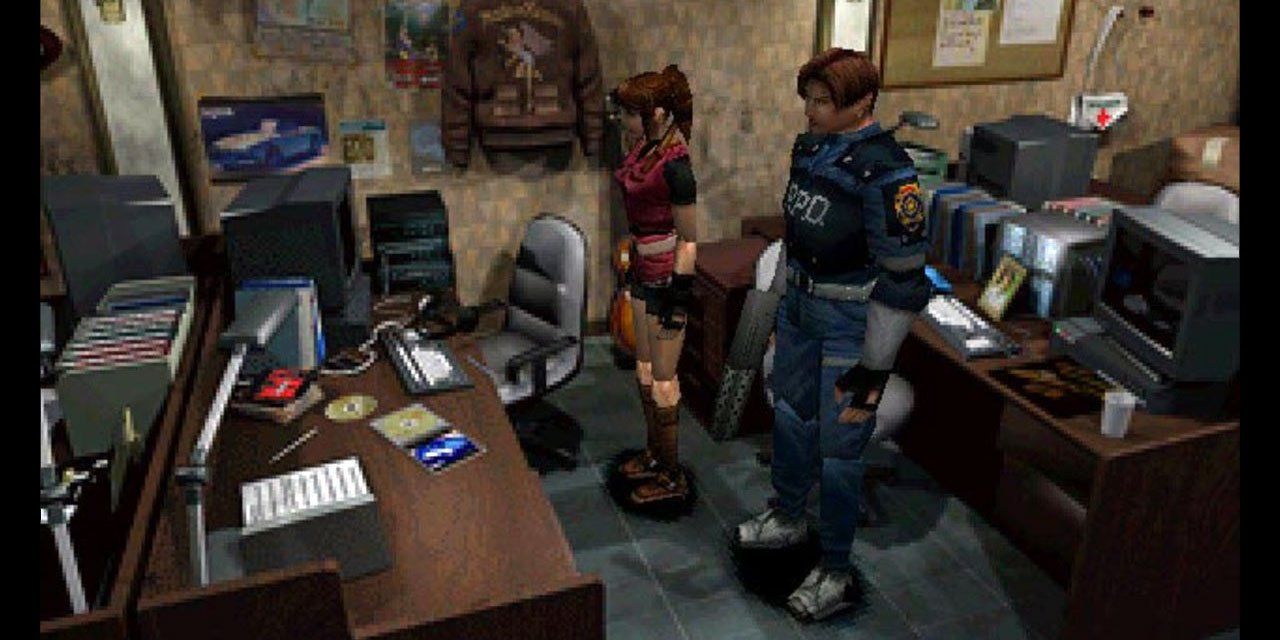 Claire Redfield and Leon S Kennedy