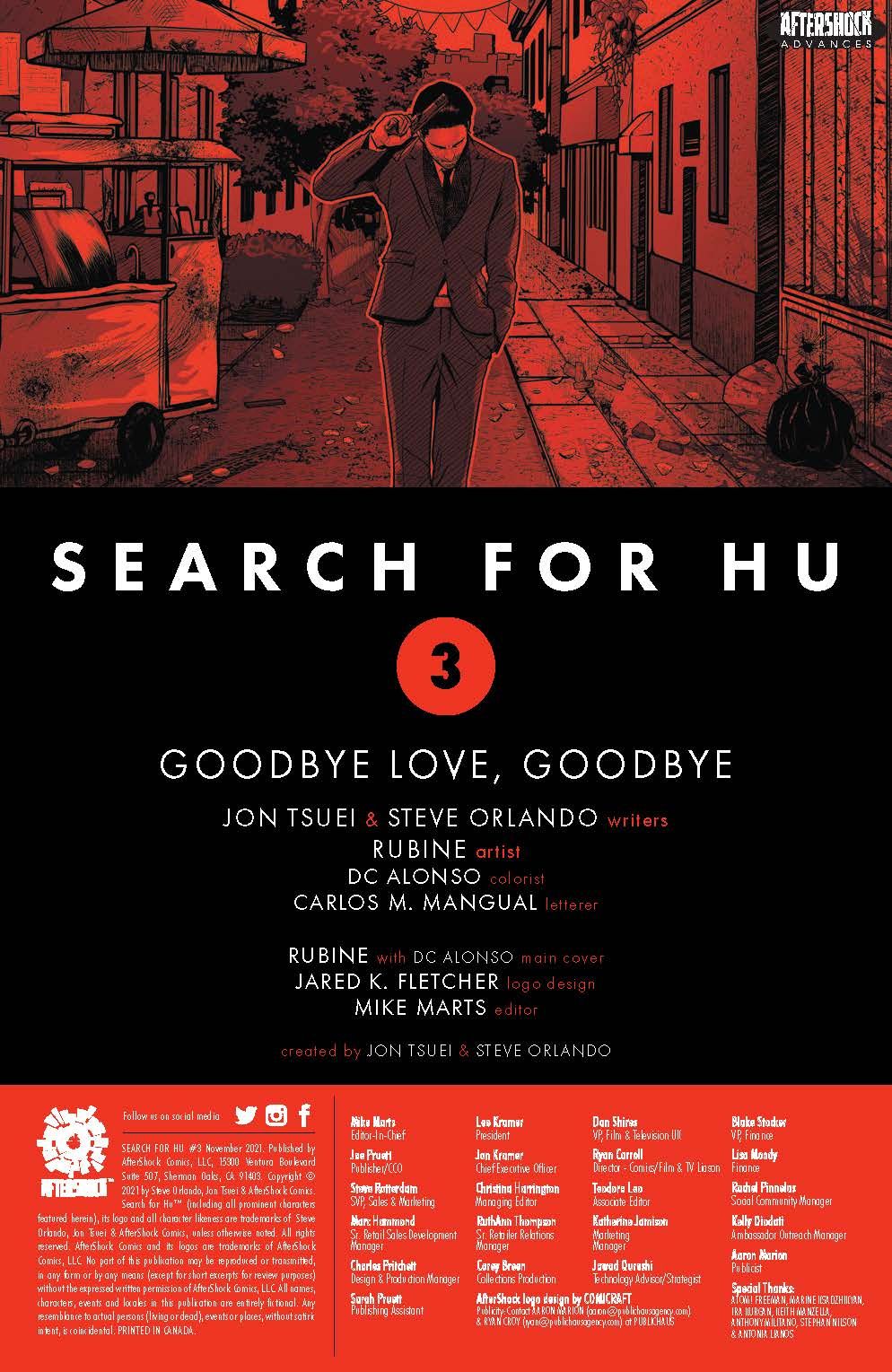 PREVIEW: Search For Hu #3