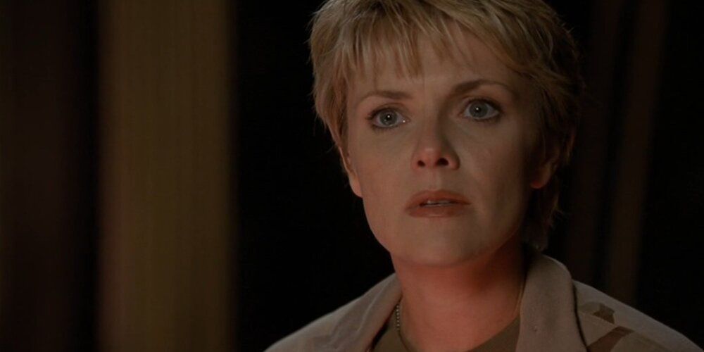 Samantha Carter prepares to blow up a sun in Stargate