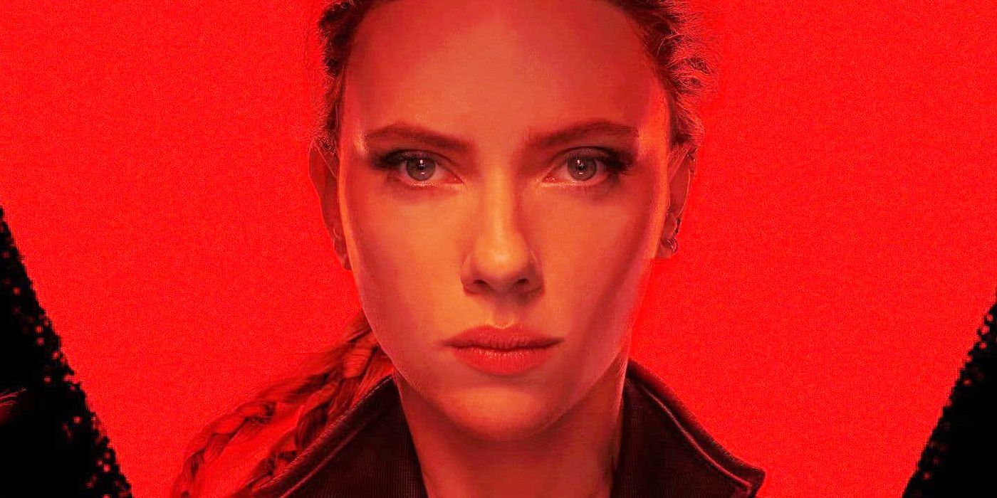 Black Widow Poster art with Scarlett Johansson