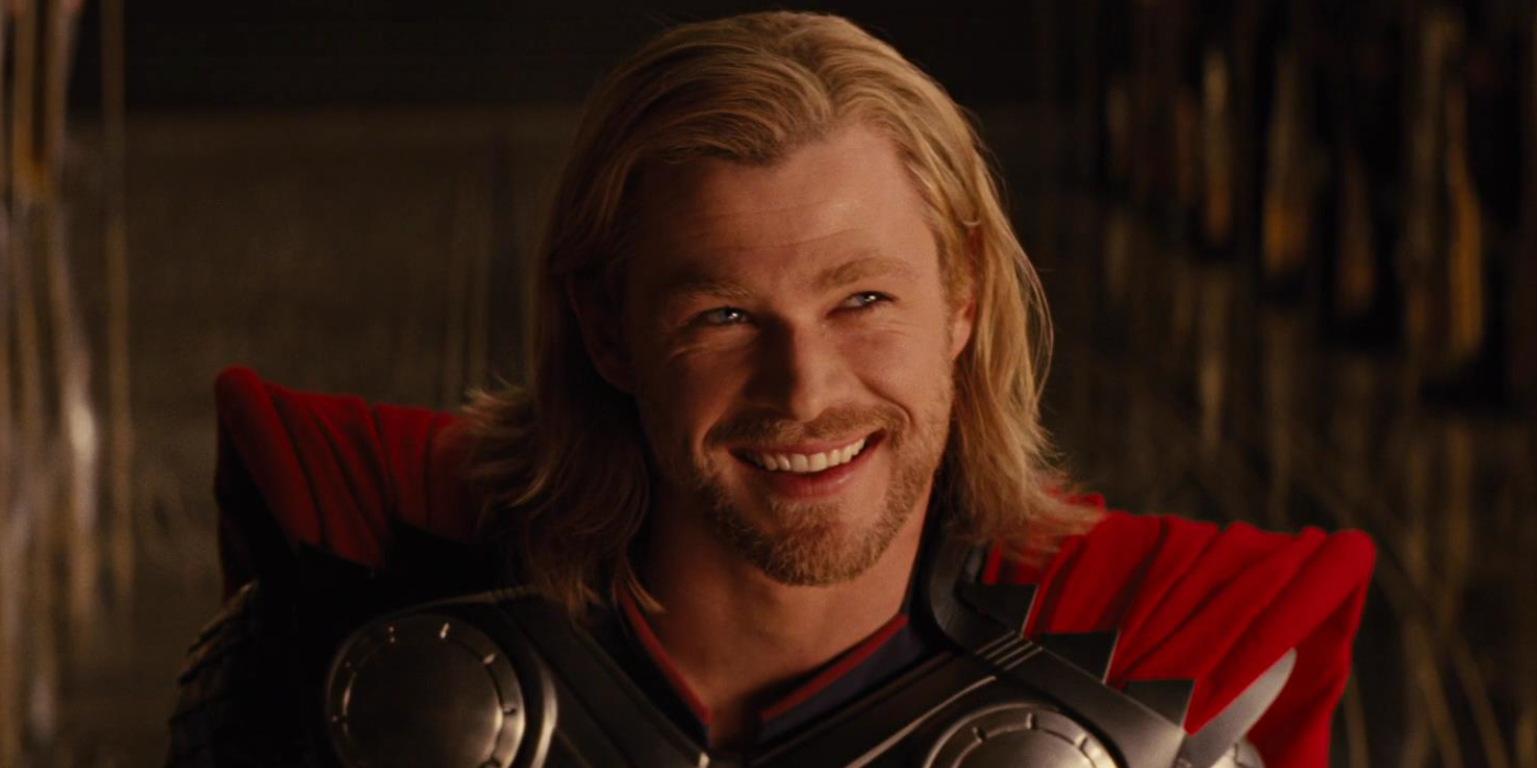 Thor laughing 