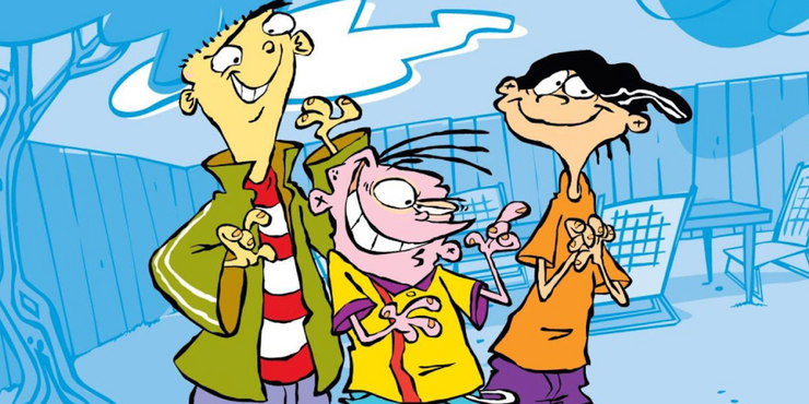 3. Ed, Edd, and Eddy It's easily one of the funniest cartoons on Cartoon Network in the early 2000s. The humor is still fresh today as the show went beyond the typical cartoon slapstick and came up with its own wacky ideas bred through the minds of 3 friends. The animation could feel a little wonky now, but that doesn't take away the fact that it includes a very creative perspective to the world.