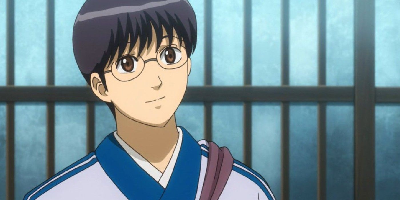 Shinpachi Hangs Out With The Odd Jobbers In Gintama