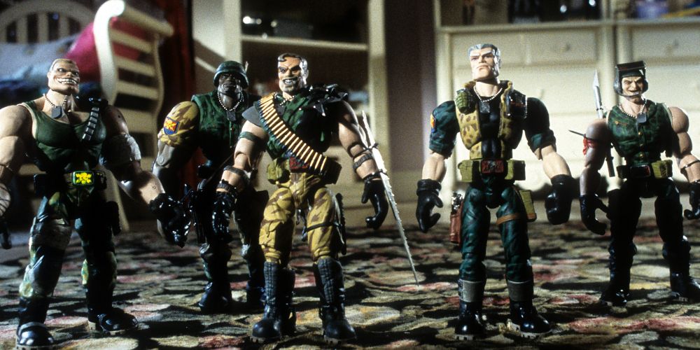 The Commando Elite action figures from Small Soldiers