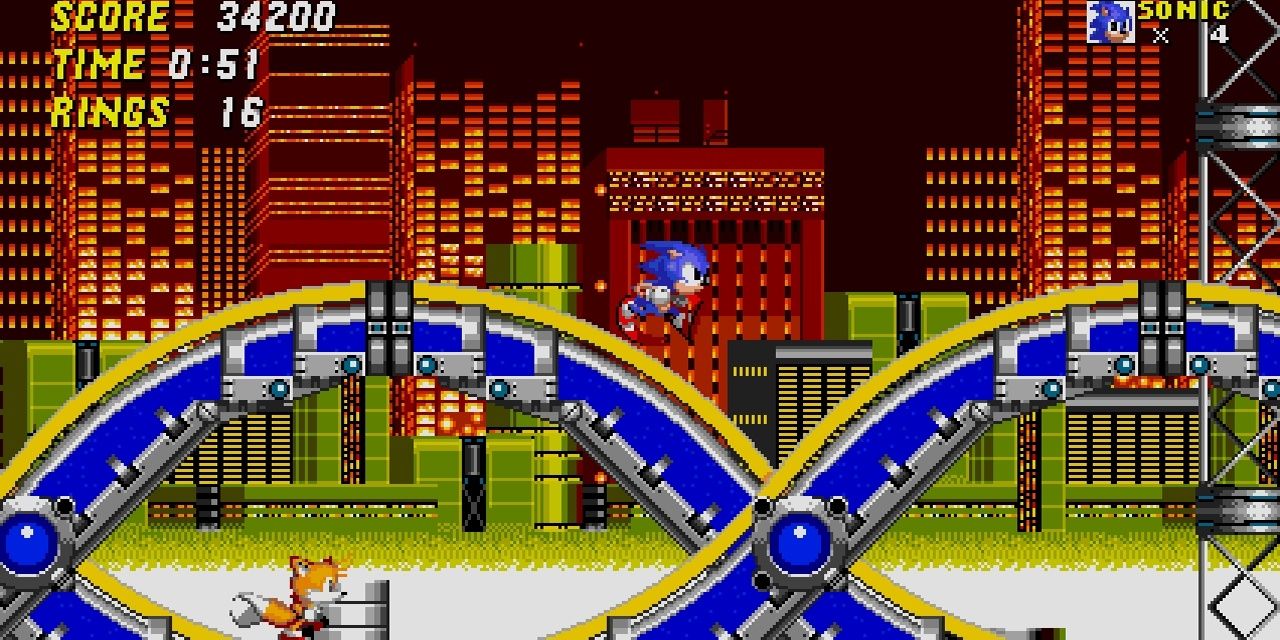 The chemical plant level from Sonic 2