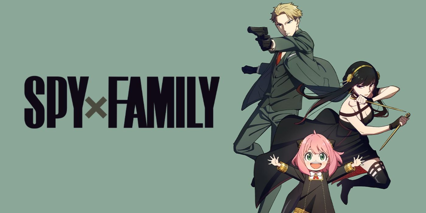 Loid, Yor and Anya in the anime adaptation of Spy x Family
