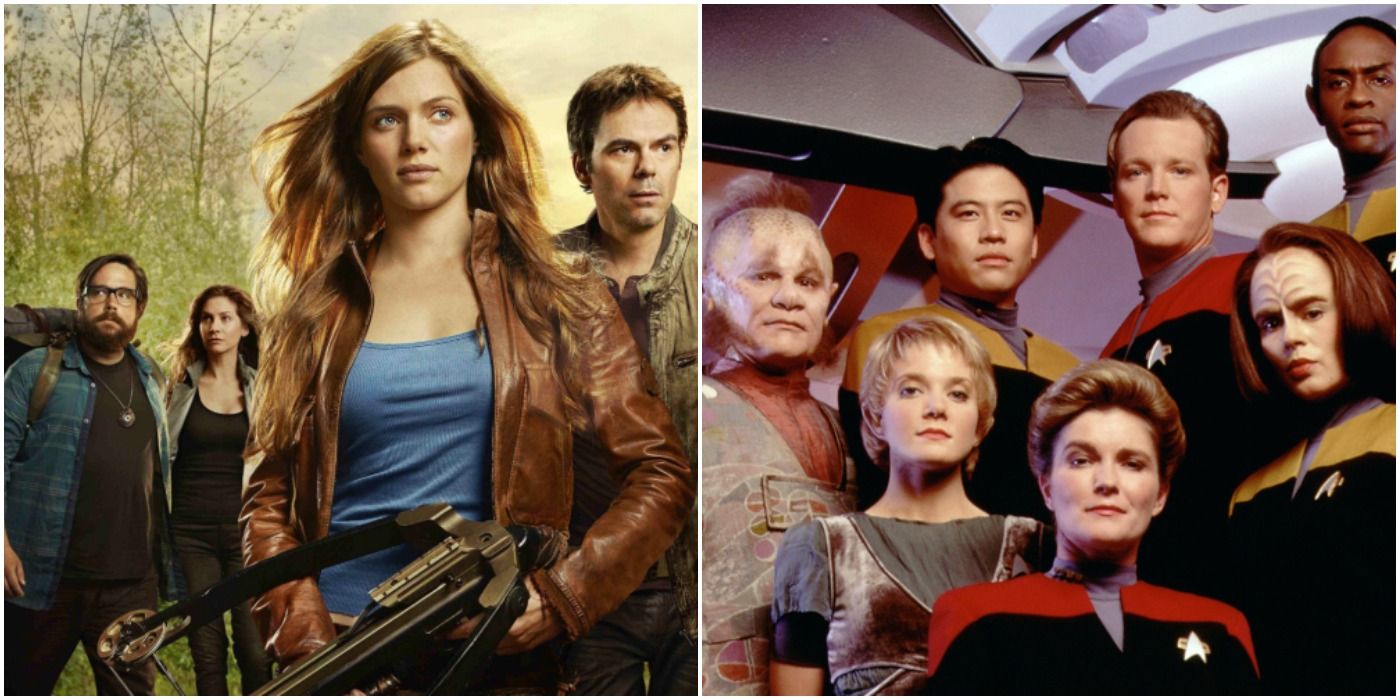 TV shows with good premises that fell apart article featured image Revolution Star Trek: Voyager