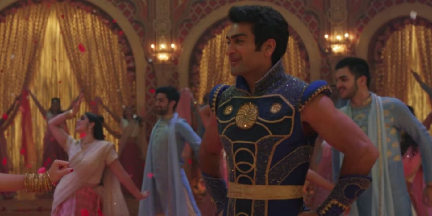 Kingo during his Bollywood number in Eternals